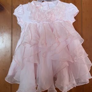 Girl’s 3 Months Pink Ruffle Dress